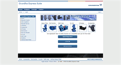 Desktop Screenshot of grundfosexpresssuite.com